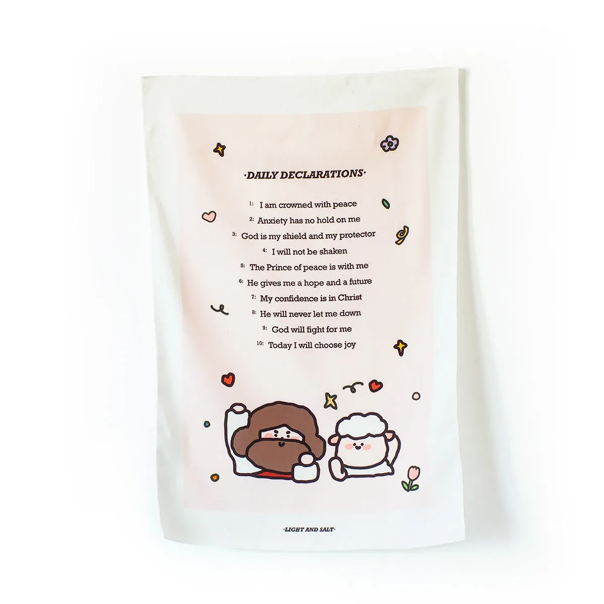 Daily Declarations {Wall Tapestry}