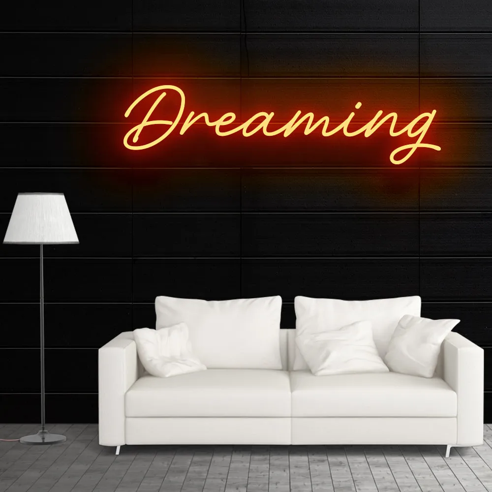 Dreaming Neon Sign Light