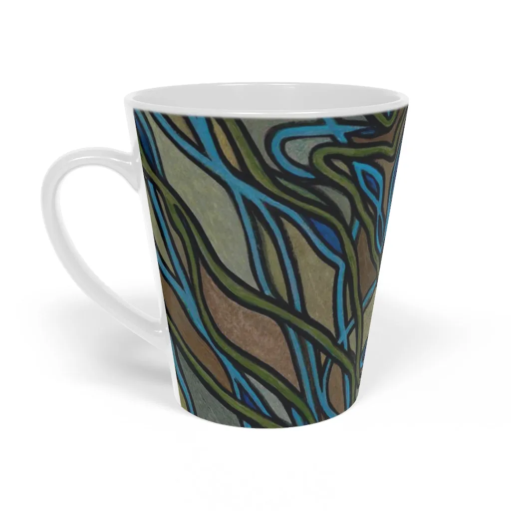 Ingrained Latte Mug, 12oz