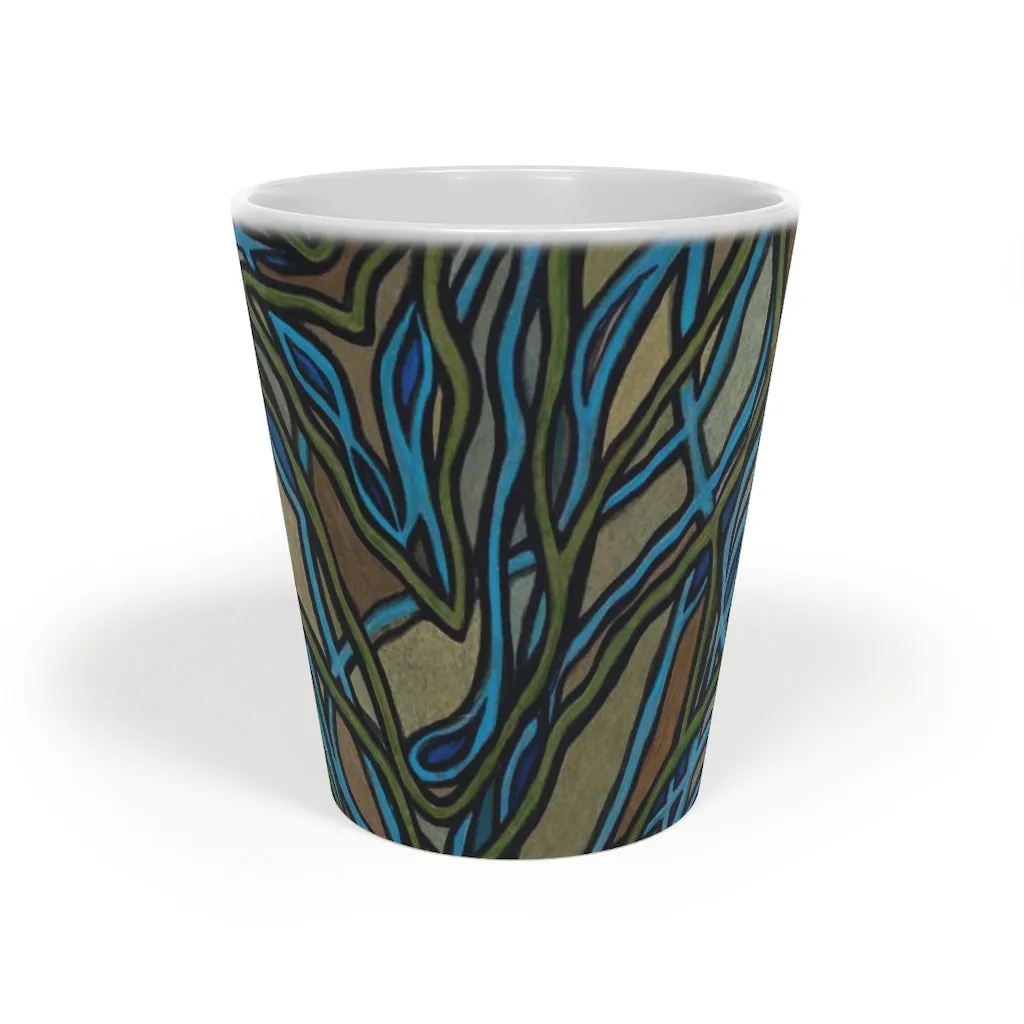 Ingrained Latte Mug, 12oz
