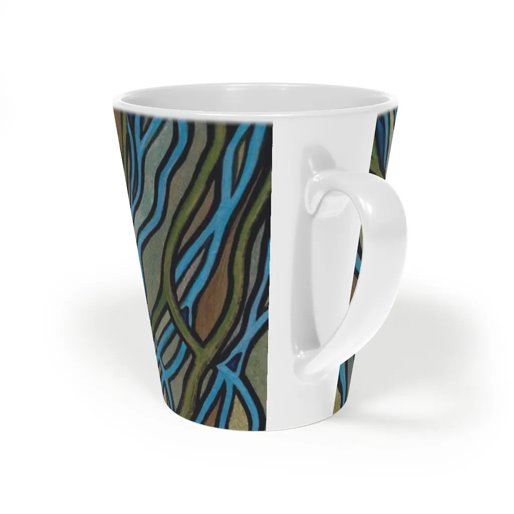 Ingrained Latte Mug, 12oz