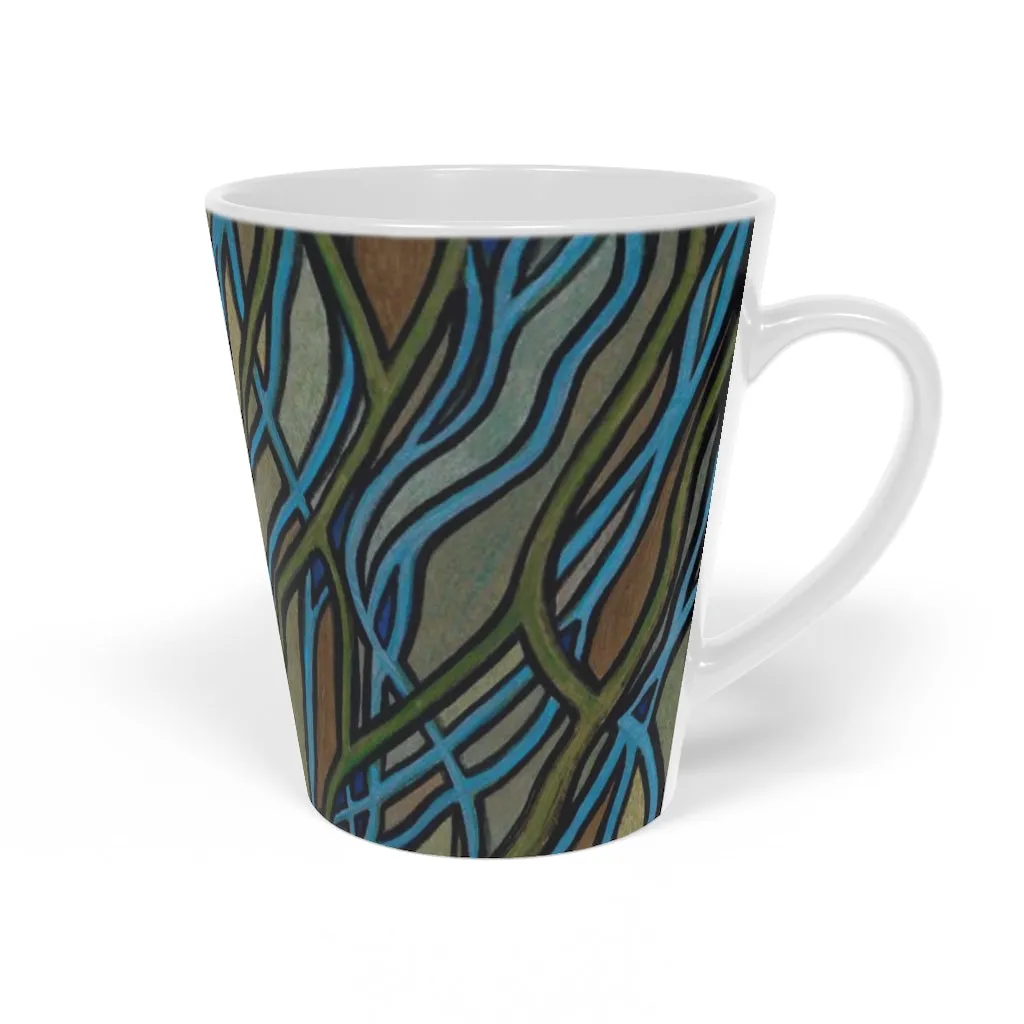 Ingrained Latte Mug, 12oz