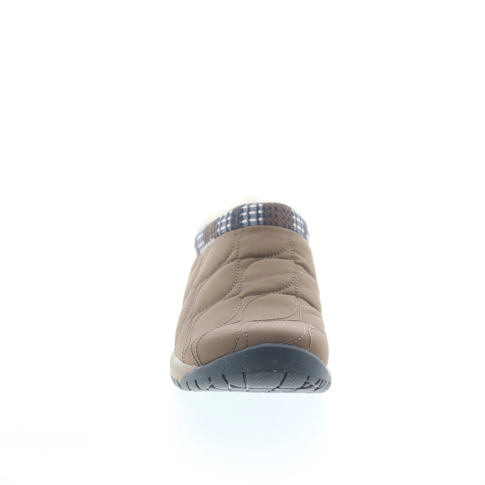 Merrell Encore Ice 4 Puff J004868 Womens Brown Canvas Clog Flats Shoes