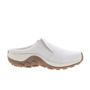 Merrell Jungle Slide J003972 Womens White Nubuck Slip On Clog Flats Shoes