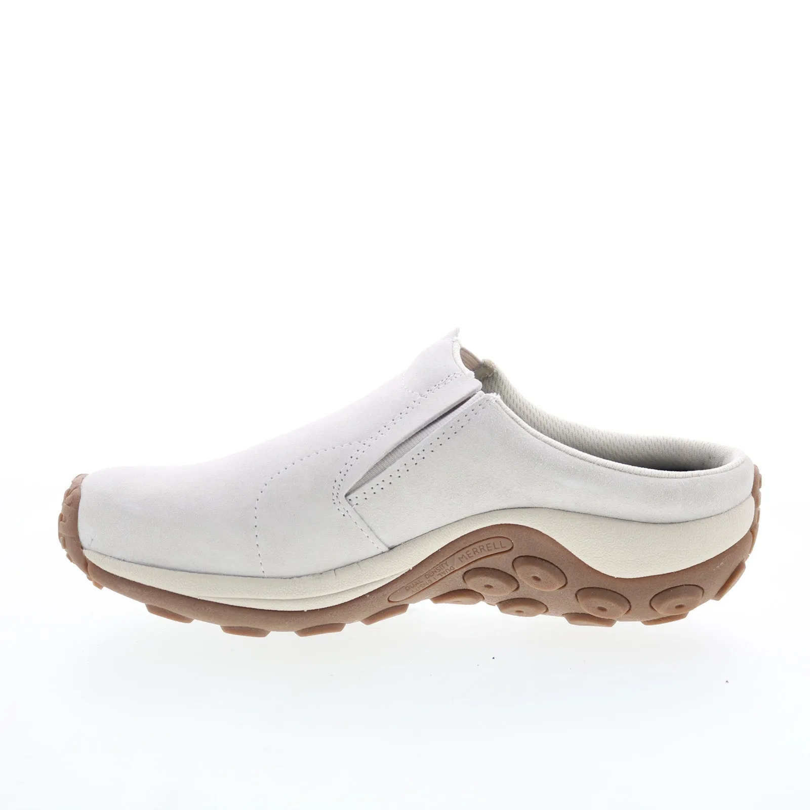 Merrell Jungle Slide J003972 Womens White Nubuck Slip On Clog Flats Shoes