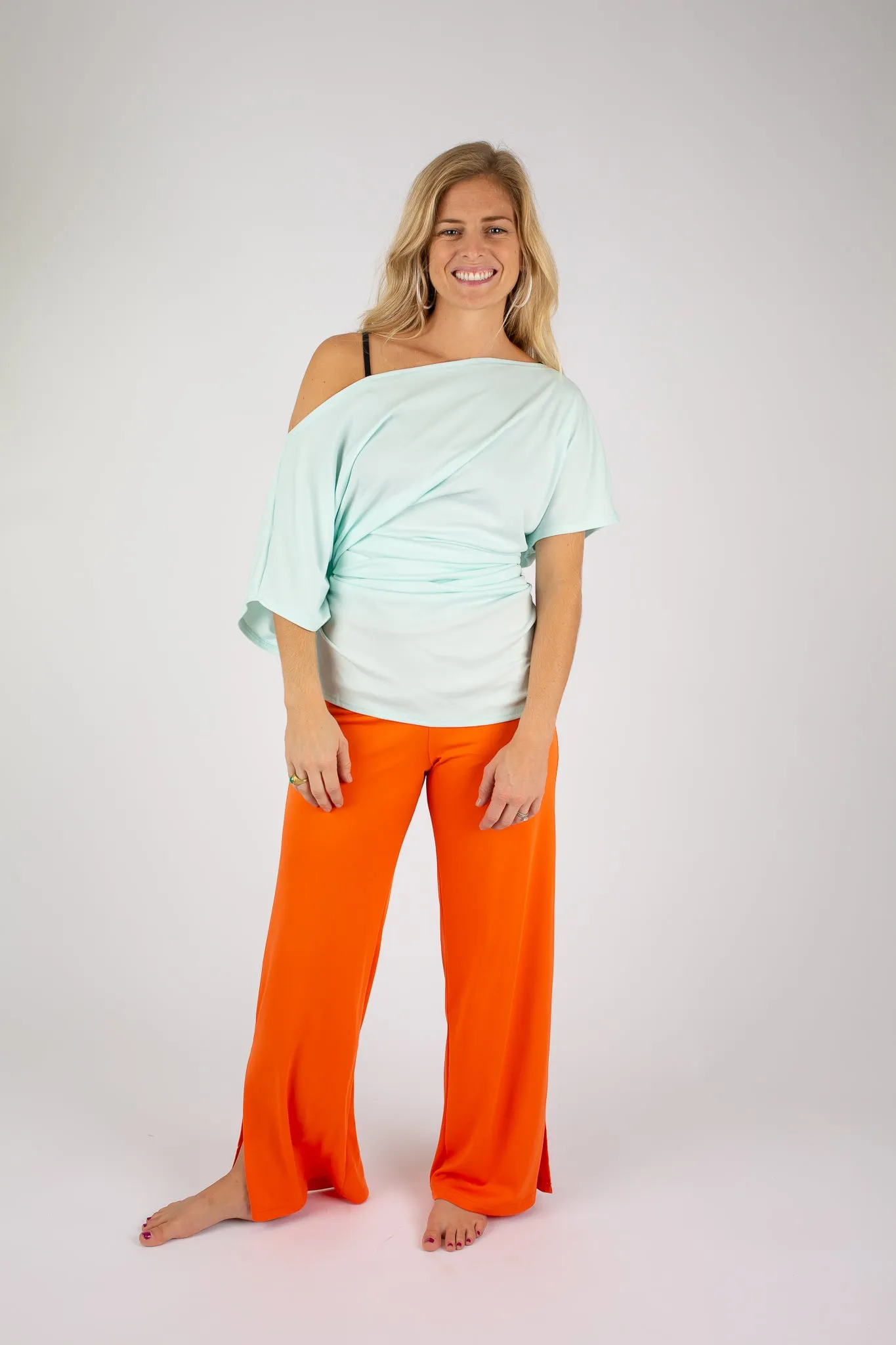 Sea Glass Green Mini Coastal Caftan