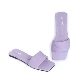 Women's Rexine Fancy Flats Slipper