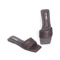 Women's Rexine Fancy Flats Slipper